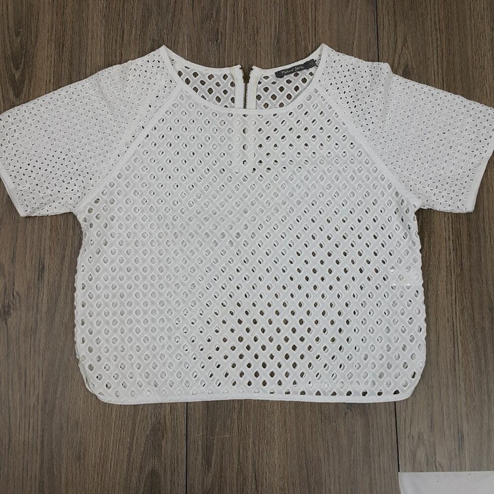 Michael Stars white shirt‎ sz M